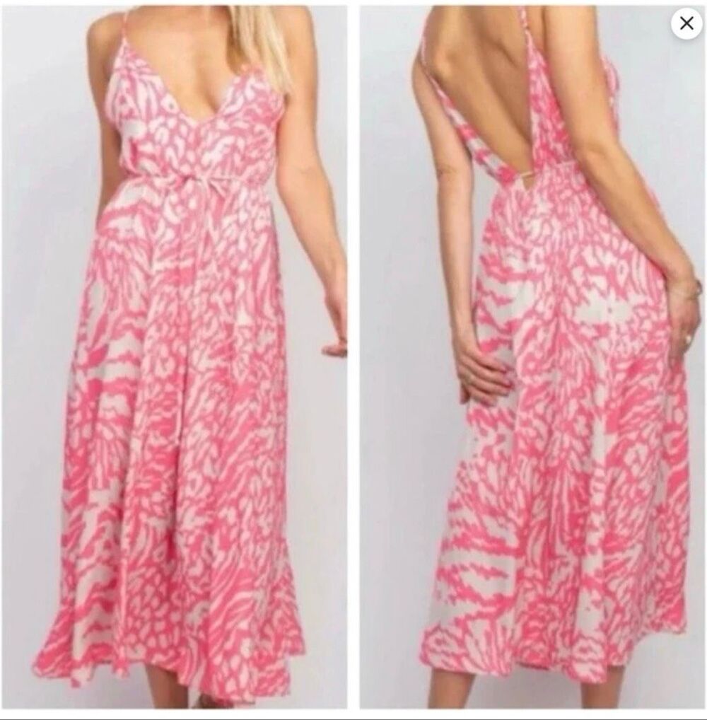 Resa Hannah Midi Dress small